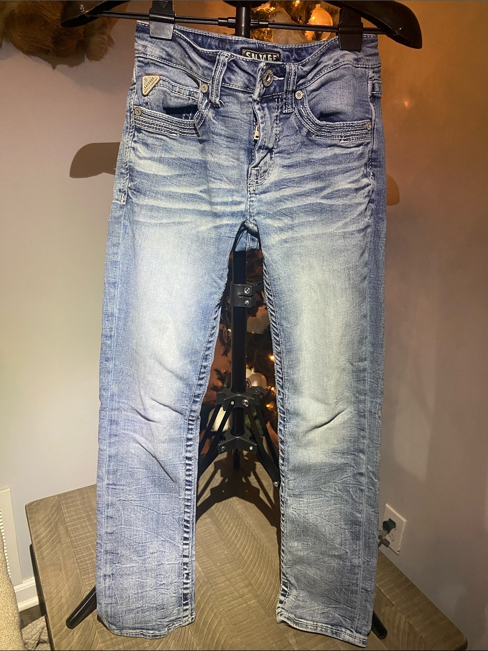 Silver Jeans Light Wash Skinny Jeans - Faded Blue